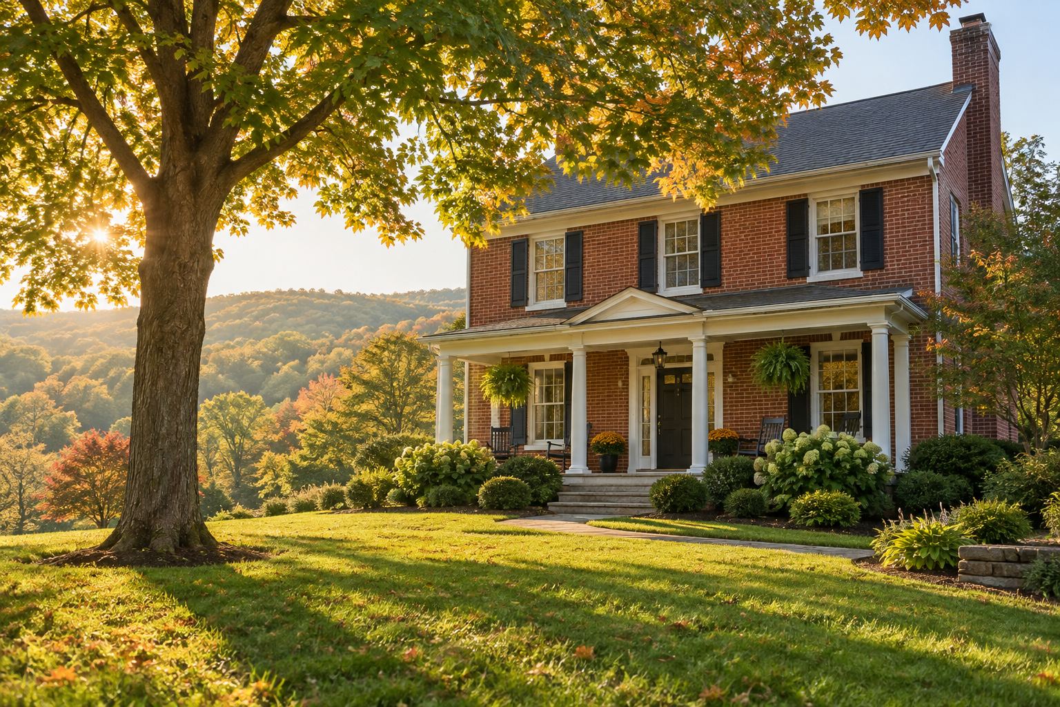 A Western Pennsylvania home, illustrative